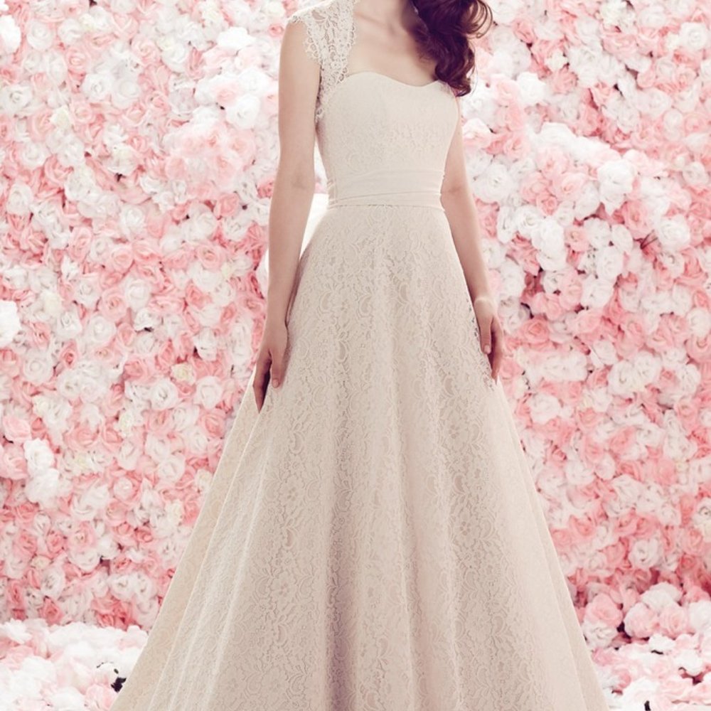 Mikaella Ivory Wedding Dress